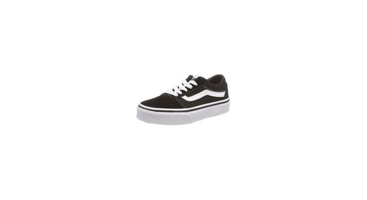 Vans Ward Suede/Canvas, Zapatillas Unisex niños, Negro