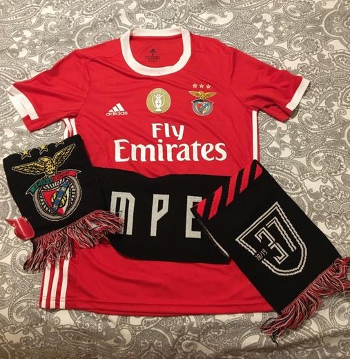 Camisola SL Benfica + Cachecol