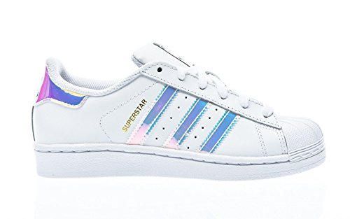 adidas Superstar J, Zapatillas Unisex Niños, Blanco