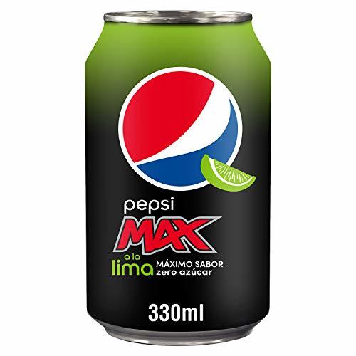 Product Pepsi Max Refresco de Cola a la Lima con Zero Azúcar