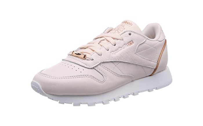 Fashion Reebok Classic Leather, Zapatillas de Trail Running para Niños, Blanco