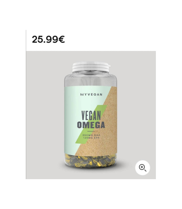 Productos Ómega Vegan