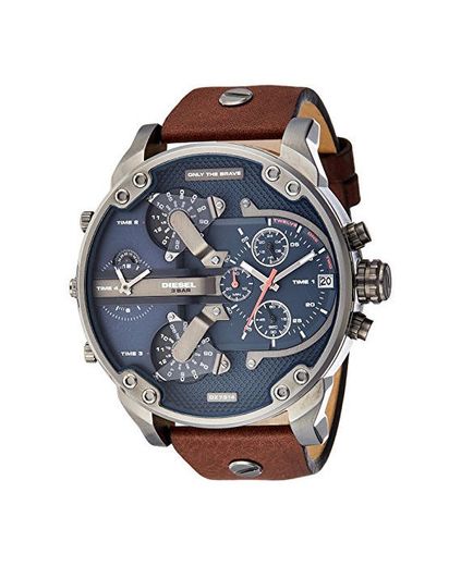 Diesel Reloj Multiesfera para Hombre de Cuarzo con Correa en Ninguno DZ7314