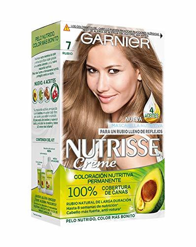 Producto Garnier Nutrisse Creme coloración permanente con mascarilla nutritiva de cuatro aceites