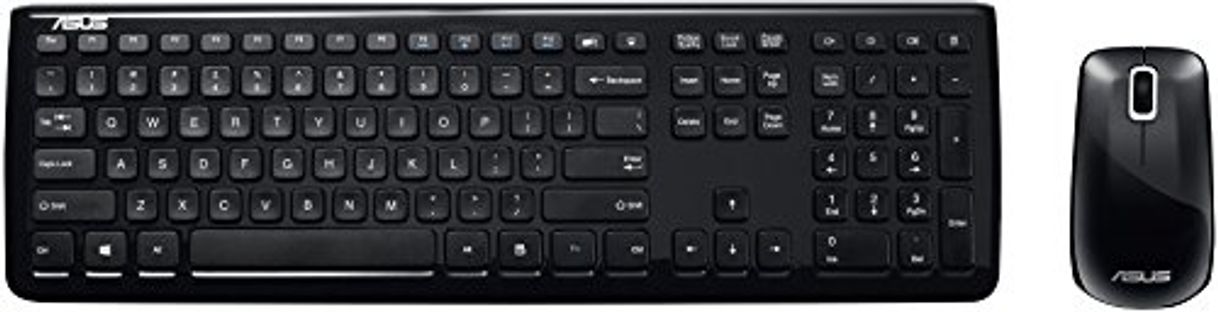 Producto ASUS W3000 RF inalámbrico QWERTZ Alemán Negro