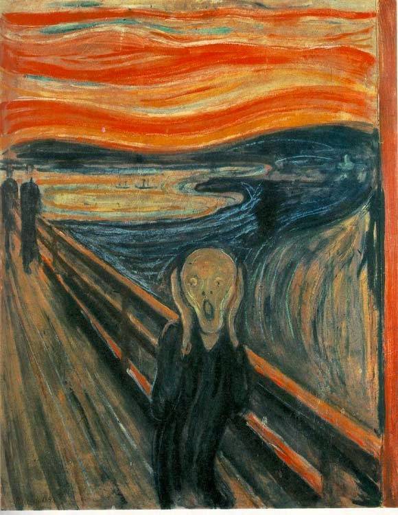 Moda O Grito - Edvard Munch