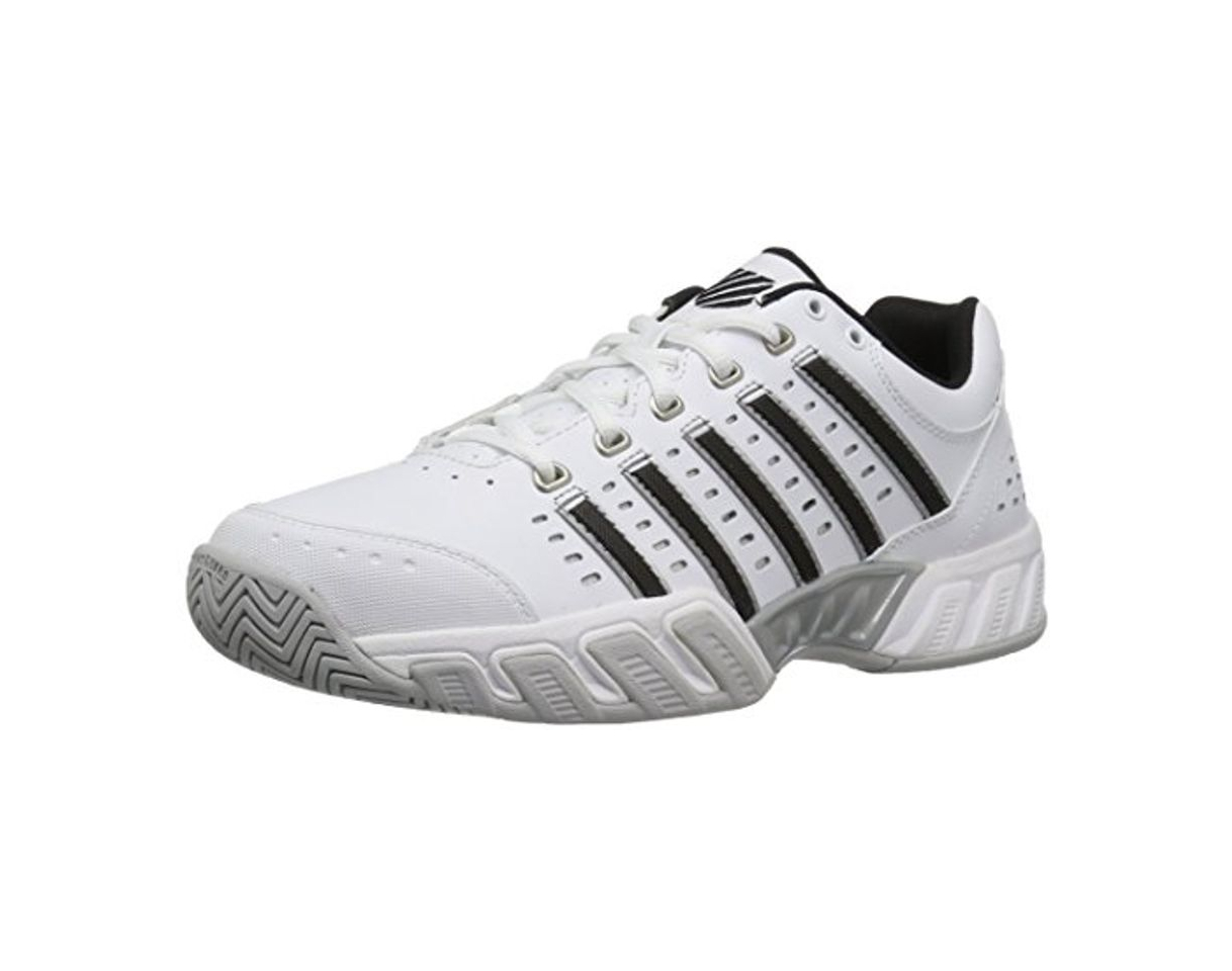 Moda K-Swiss Bigshot Light LTHR, Zapatillas de Tenis Hombre, Blanco