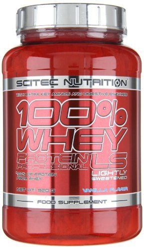 Scitec Nutrition Whey Protein Professional Lightly Sweetened Proteína Ligeramente Endulzado Vainilla