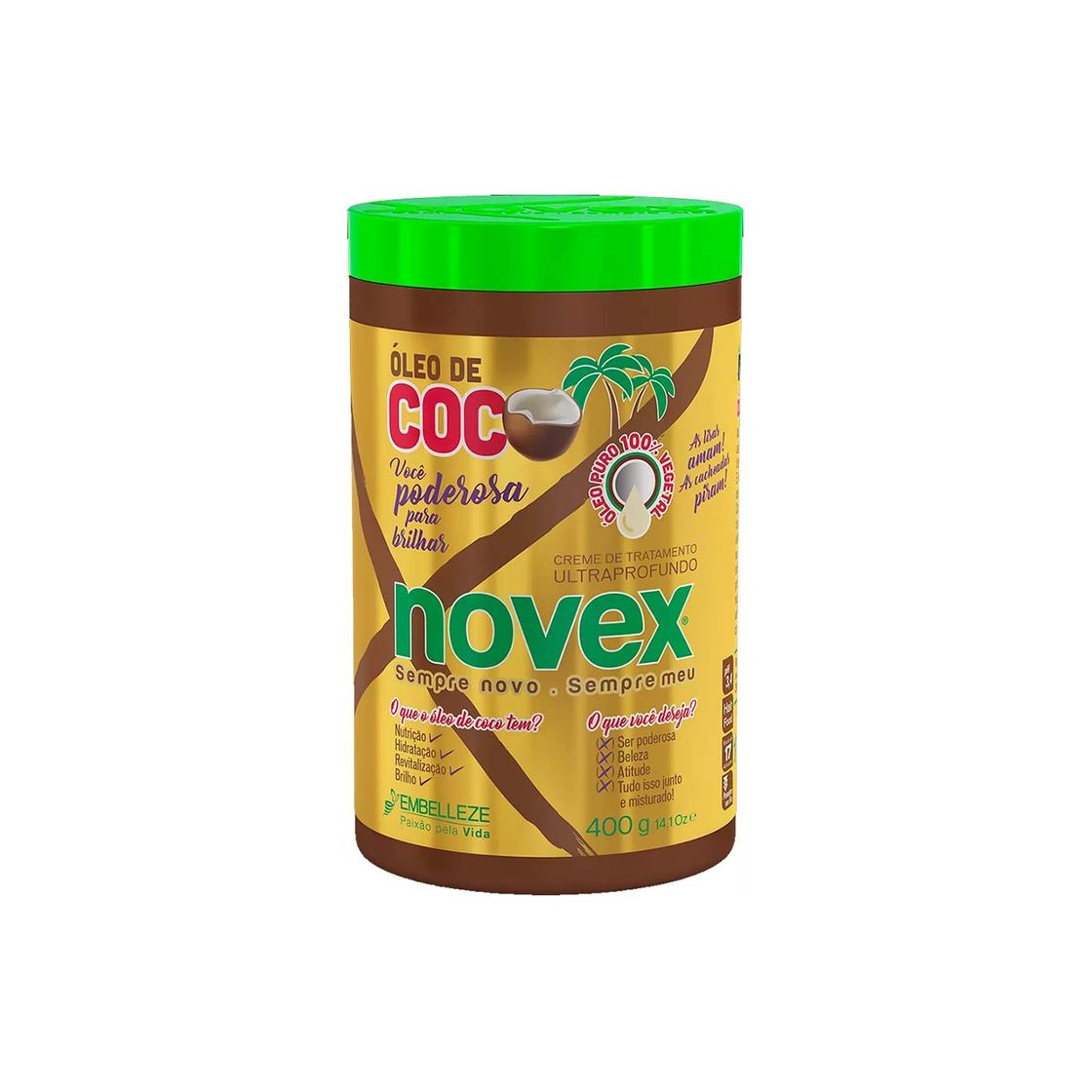 Producto Novex Máscara Novex Óleo De Coco Máscara 400G 400 ml