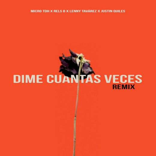 Dime Cuantas Veces (Remix) [feat. Justin Quiles]