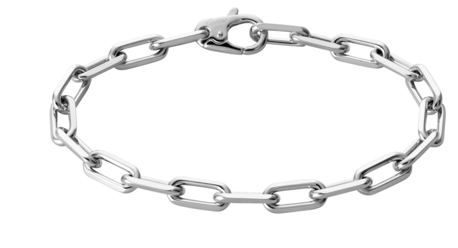 Moda CRB6021400 - Santos de Cartier bracelet - White gold - Cartier