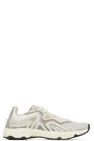 Acne Studios: Off-White Trail Sneakers | SSENSE