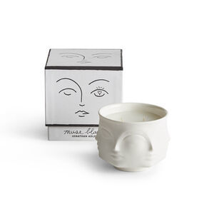 Fashion Muse Blanc Ceramic Candle | Luxury Scented Candles | Jonathan ...