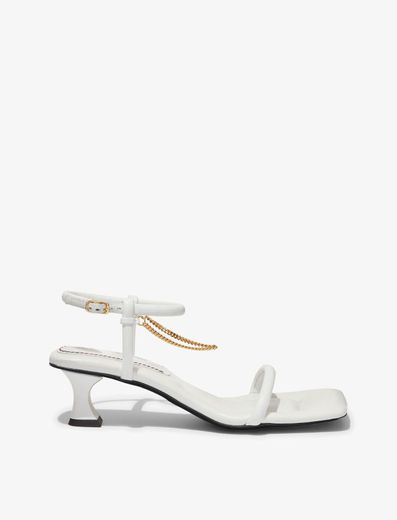 Chained Mid Heel Sandals | Official Site - Proenza Schouler