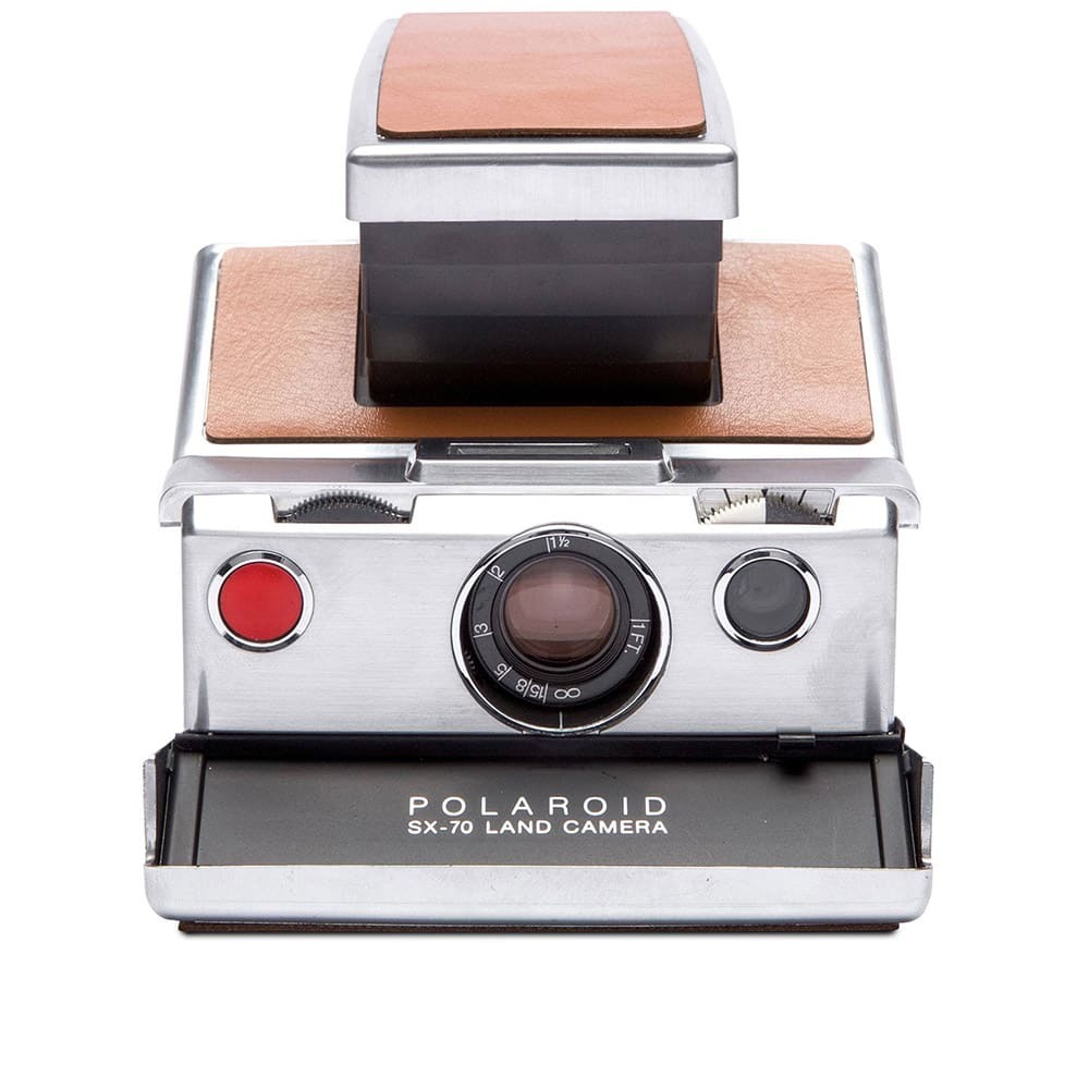 Moda Polaroid Originals SX-70 Camera Silver & Brown | END.