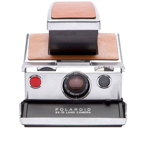 Polaroid Originals SX-70 Camera Silver & Brown | END.
