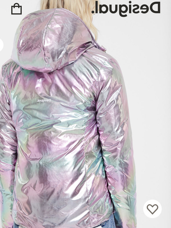Social Casaco acolchoado reversível com capuz | Desigual.com