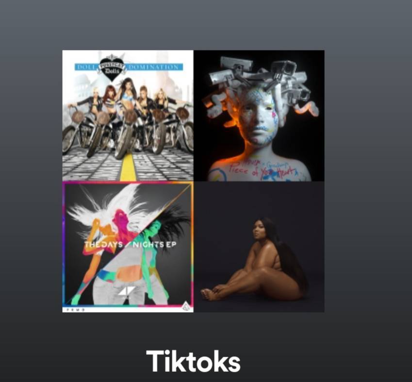 Canciones de Tiktok