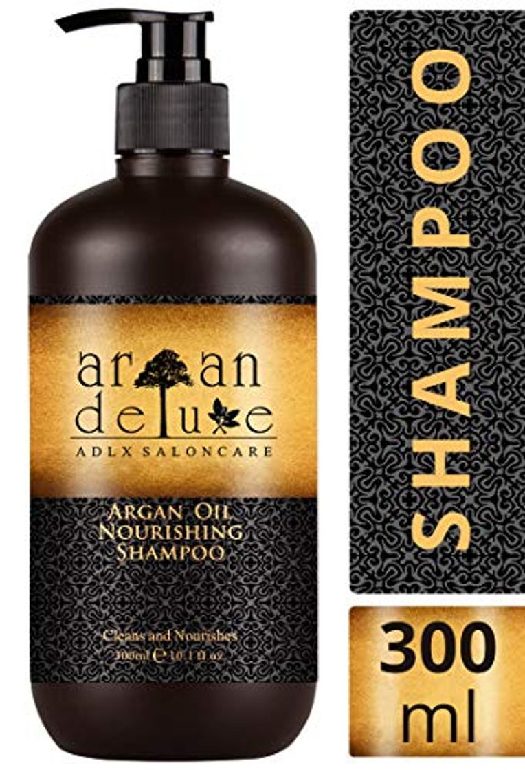 Product Champú Argan Deluxe 300 ml. - Con Aceite de Argán altamente hidratante