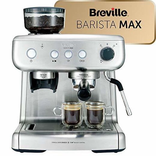 Breville Barista Max VCF126X - Máquina de café expreso