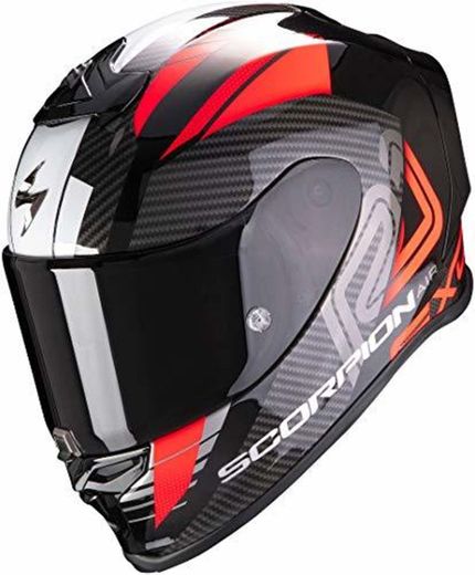 Scorpion Caco EXO-R1 Air Halley S Small BLACK METAL-RED
