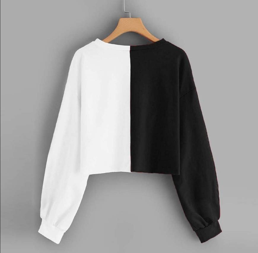 Moda Crop Top Sweatshirt