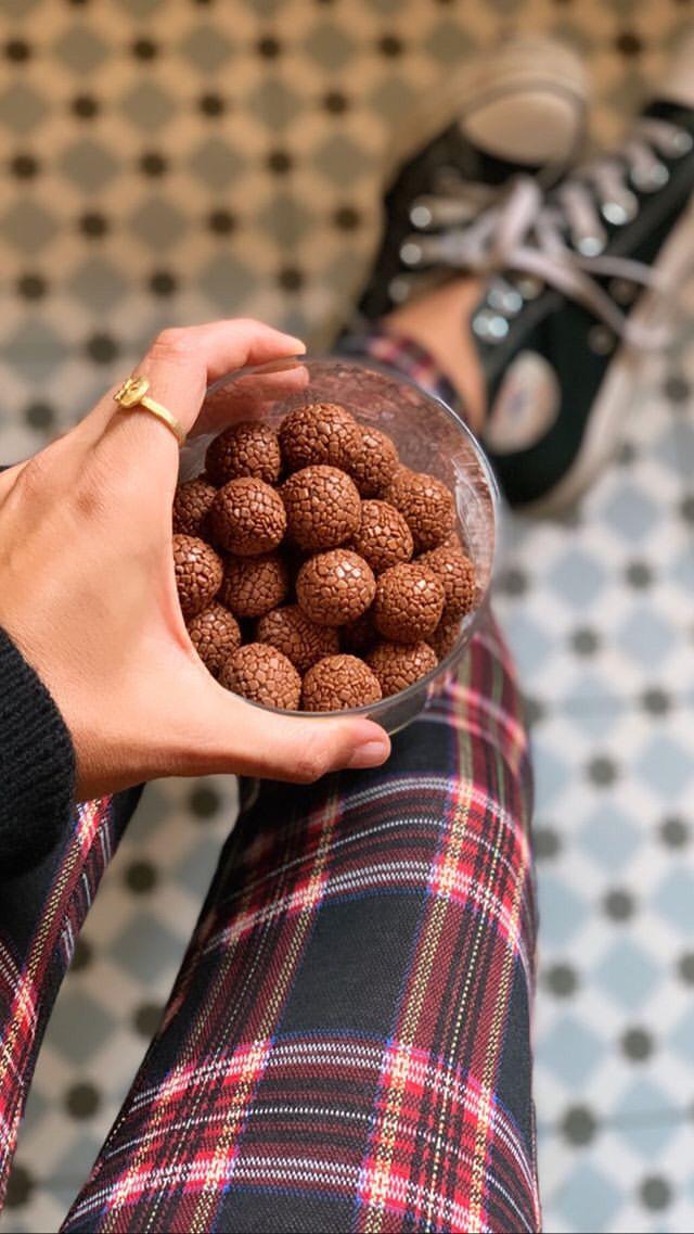 Moda Frasco de minibrigadeiros - Brigadeirando