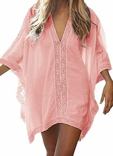 Jfan Vestido Suelto de Bikini Mujer Ropa de Baño Playa Traje de