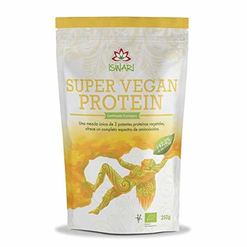 Lugares Iswari Super Vegan Protein Superalimento 250Gr; Bio 1 Unidad 200 g