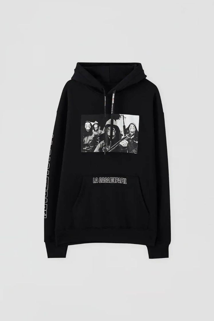 Fashion Sweatshirt La Casa de Papel x Pull & Bear in black Bella Cia