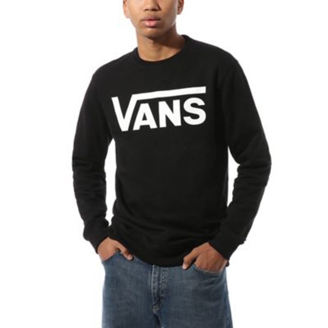 Fashion Camisola Vans Classic Crew II | Preto | Vans