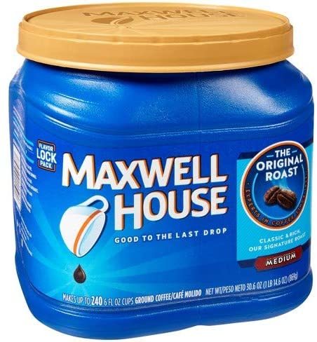 Lugar Maxwell House Original Roast Ground Coffee