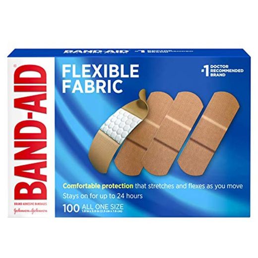 Band-Aid - Vendas adhesivas para cuidado de heridas y primeros auxilios