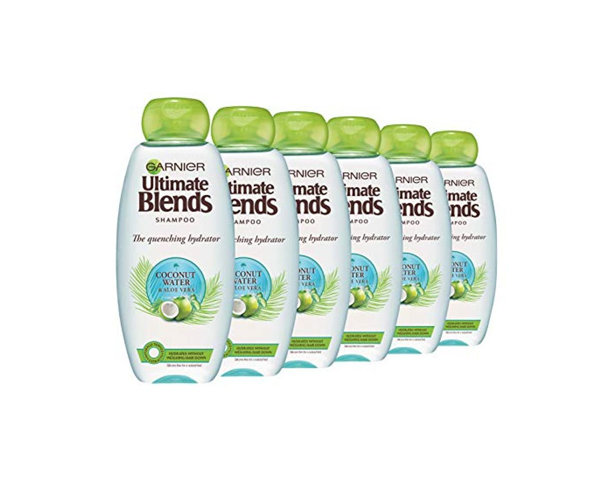 Productos Garnier ultimate blends agua de coco seco cabello Champú