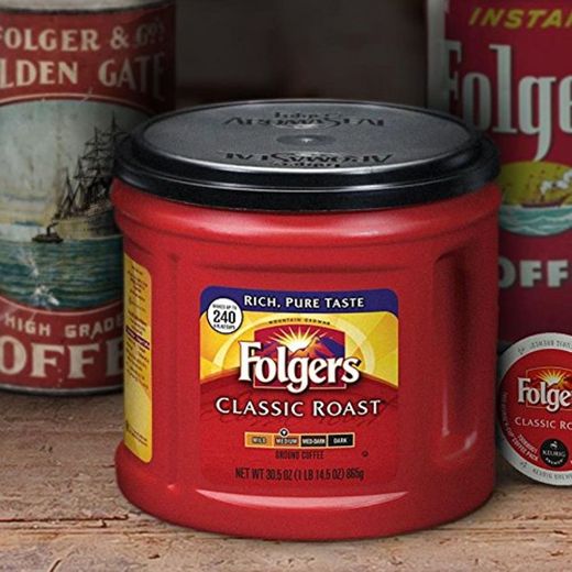 Folgers Classic Roast Medium Ground Coffee 1