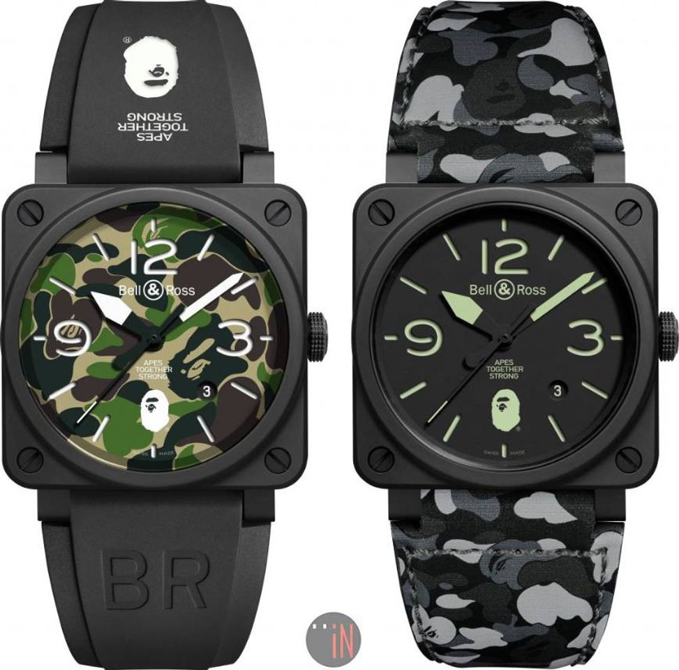 Moda Bell & Ross BAPE Edition