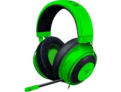 Fashion Auscultadores Gaming RAZER Kraken (Com fio - Verde)