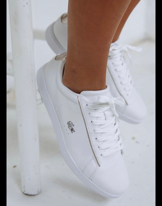 Social Lacoste Carnaby EVO BL 2 SUJ, Zapatillas Unisex Niños, Blanco