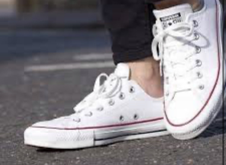 Social KRISP Zapatillas Mujer Tipo Estilo Imitación Casuales Lona Cordones Baja Alta Puntera
