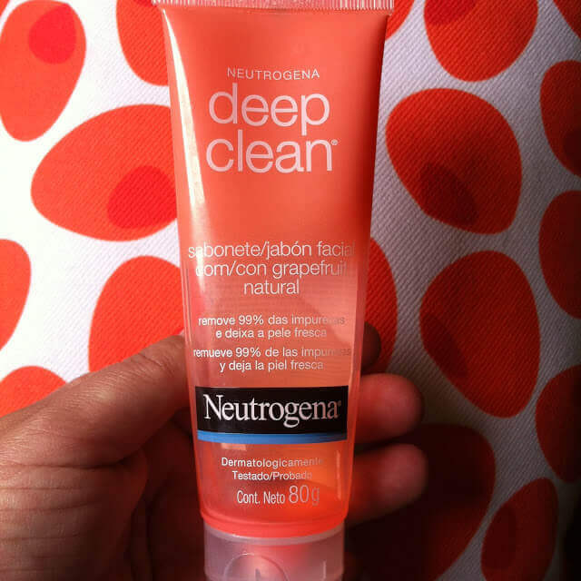 Moda sabonete facial deep clean grapefruit,Neutrogena,80g