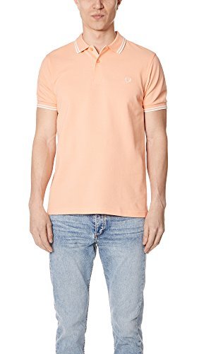 Social Fred Perry Twin Tipped Shirt Polo, Rosa