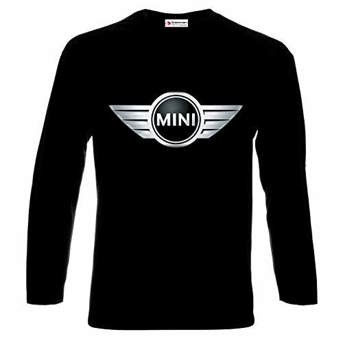 Place Mini Cooper Sport Cars Auto Logo Camisetas de Manga Larga Hombre Printed