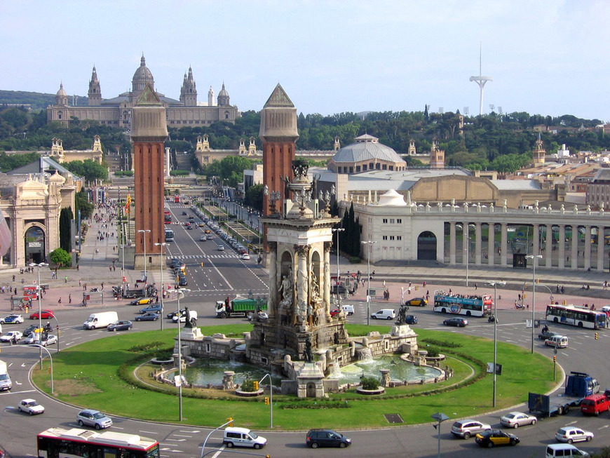 Lugar Plaza España Barcelona