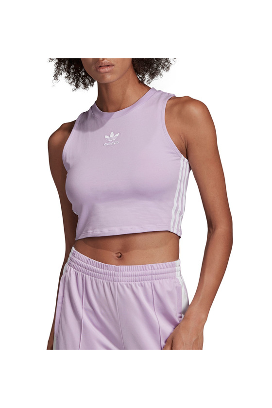 Productos Adidas Originals Cropped Tank in Purple