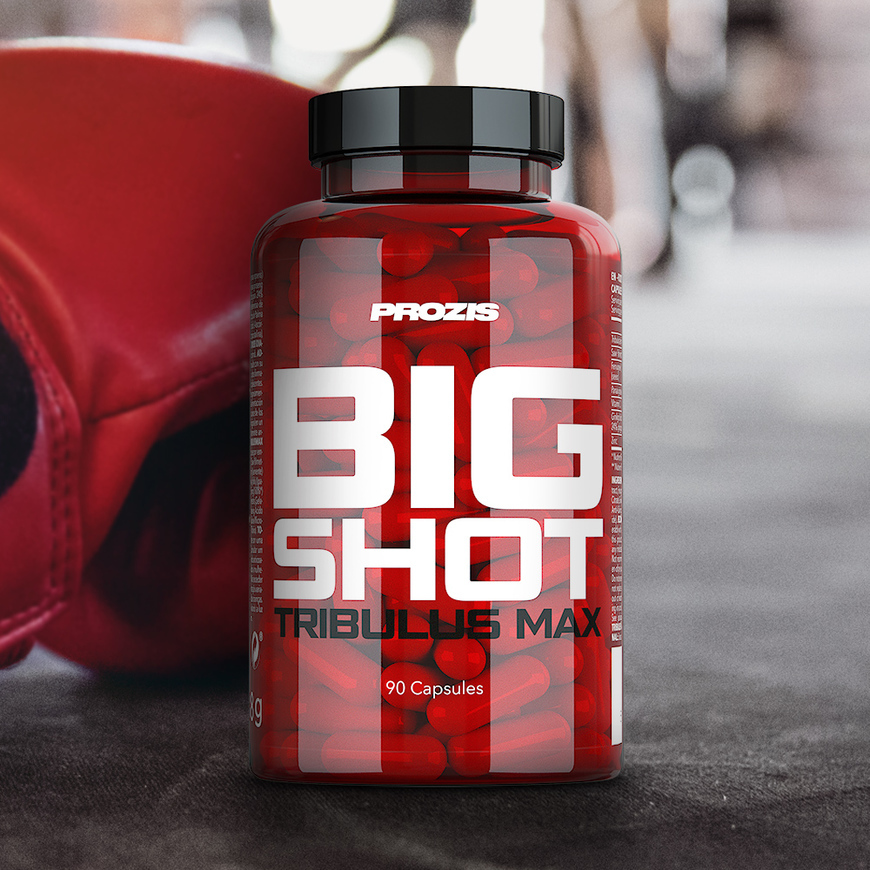 Beauty Prozis Big Shot - Tribulus Max 90 caps Potente extracto de Tribulus