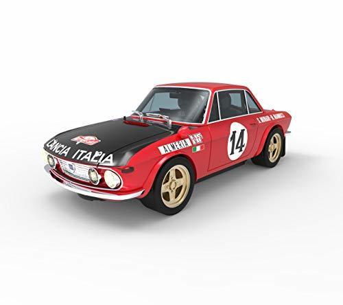 Place Scalextric-Lancia Fulvia 16 HF Munari-Mannucci Coche Pista, Color Rojo