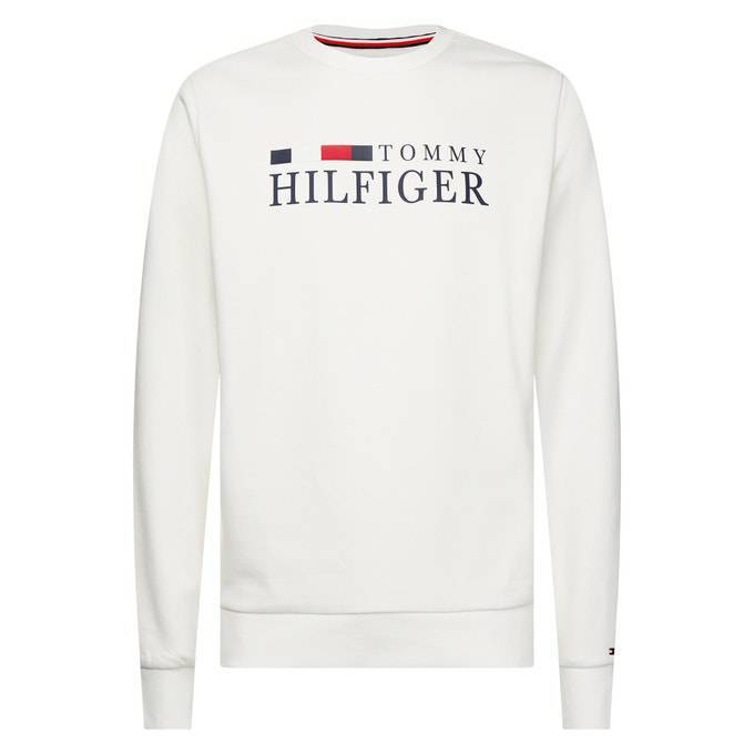 Moda Sweat de gola redonda Basic Hilfiger