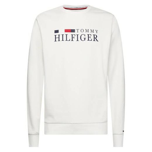 Sweat de gola redonda Basic Hilfiger