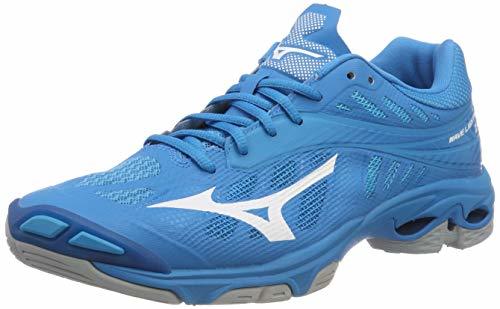 Moda Mizuno Wave Lightning Z4, Zapatillas para Hombre, Azul