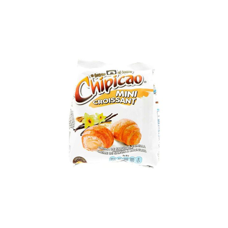 Producto Croissant Chipicao Mini Baunilha 80gr